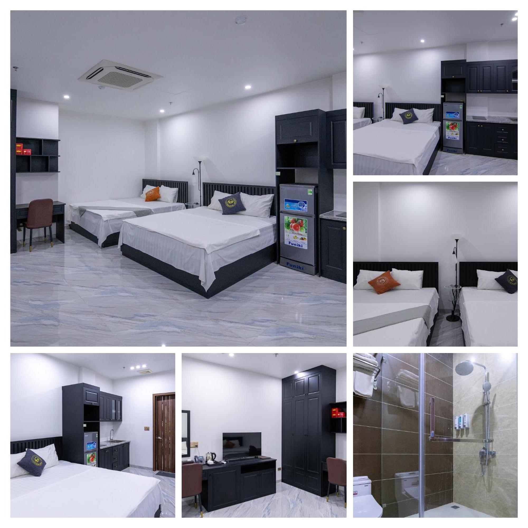 Golden Joy Hotel & Apartment Hai Phong Bagian luar foto